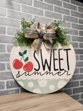 Load image into Gallery viewer, Sweet Summer Cherry Door Sign
