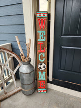 Load image into Gallery viewer, KC Women's soccer standing sign ****NOT shippable****