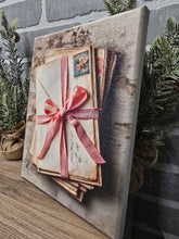 Load image into Gallery viewer, Vintage Letters Canvas art-Wrapped Canvas