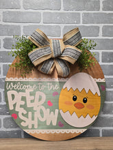 Load image into Gallery viewer, Welcome to the Peep Show Door Sign