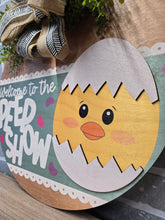 Load image into Gallery viewer, Welcome to the Peep Show Door Sign