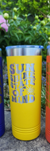 Load image into Gallery viewer, Sunshine State of Mind Skinny 22oz Tumbler