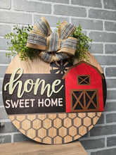Load image into Gallery viewer, Home Sweet Home Barn Door Sign