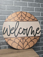 Load image into Gallery viewer, Boho Modern Welcome Door Hanger