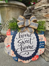 Load image into Gallery viewer, Patriotic quilt pattern Home sweet Home