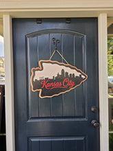 Load image into Gallery viewer, Kansas City Woodgrain Arrowhead