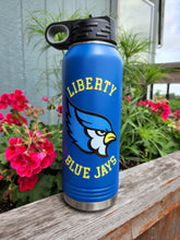 Load image into Gallery viewer, Liberty Jays Insulated 32oz Water Bottle-Full Color
