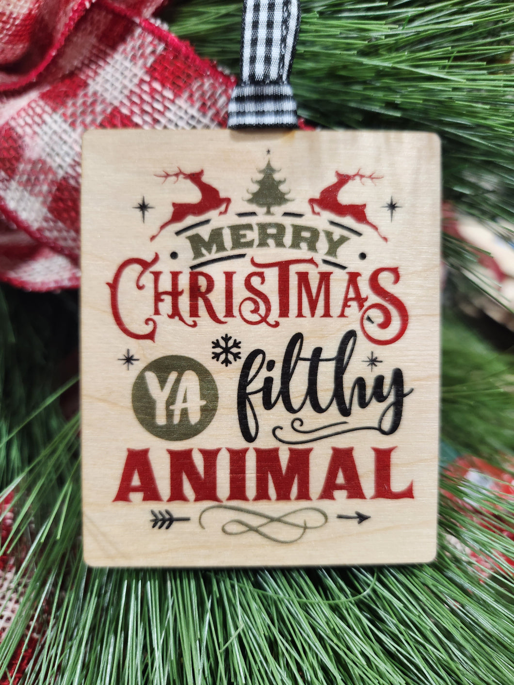 Filthy Animal ornament