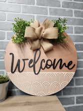 Load image into Gallery viewer, Boho Welcome Door Hanger
