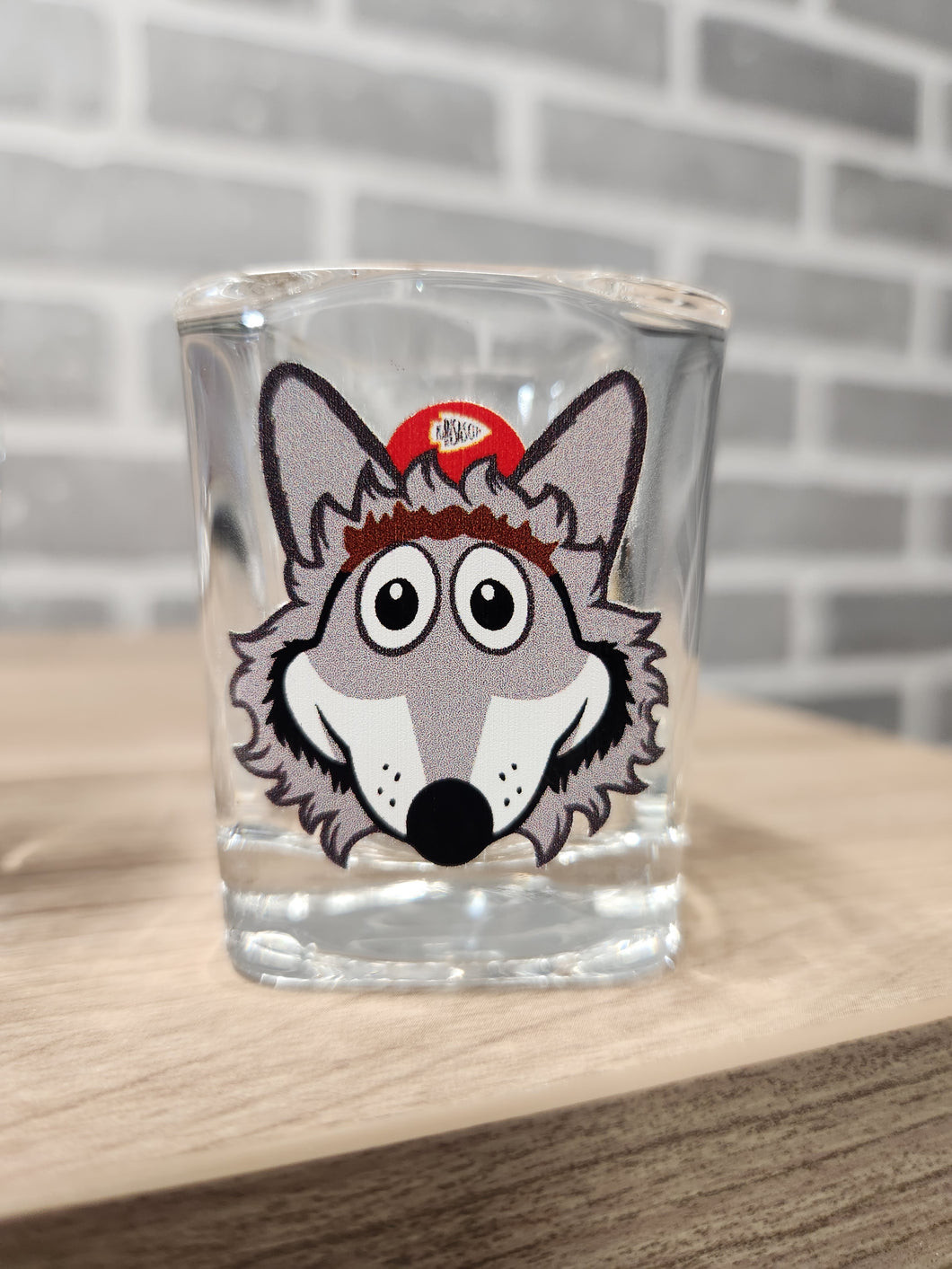Wolf Shotglass