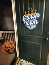 Load image into Gallery viewer, Crown town Door Hanger
