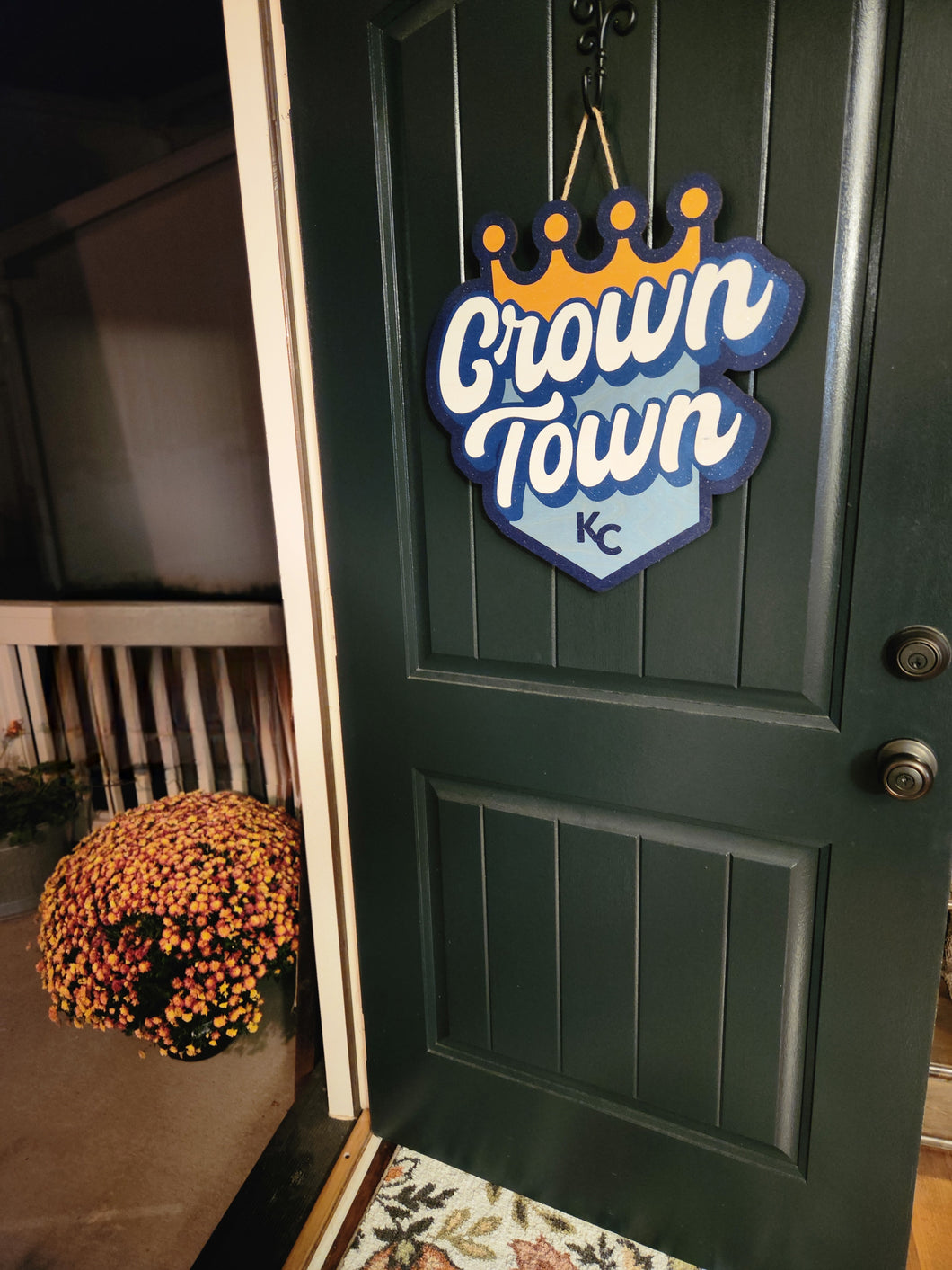 Crown town Door Hanger