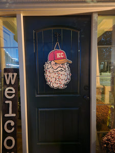 KC Santa Door Hanger