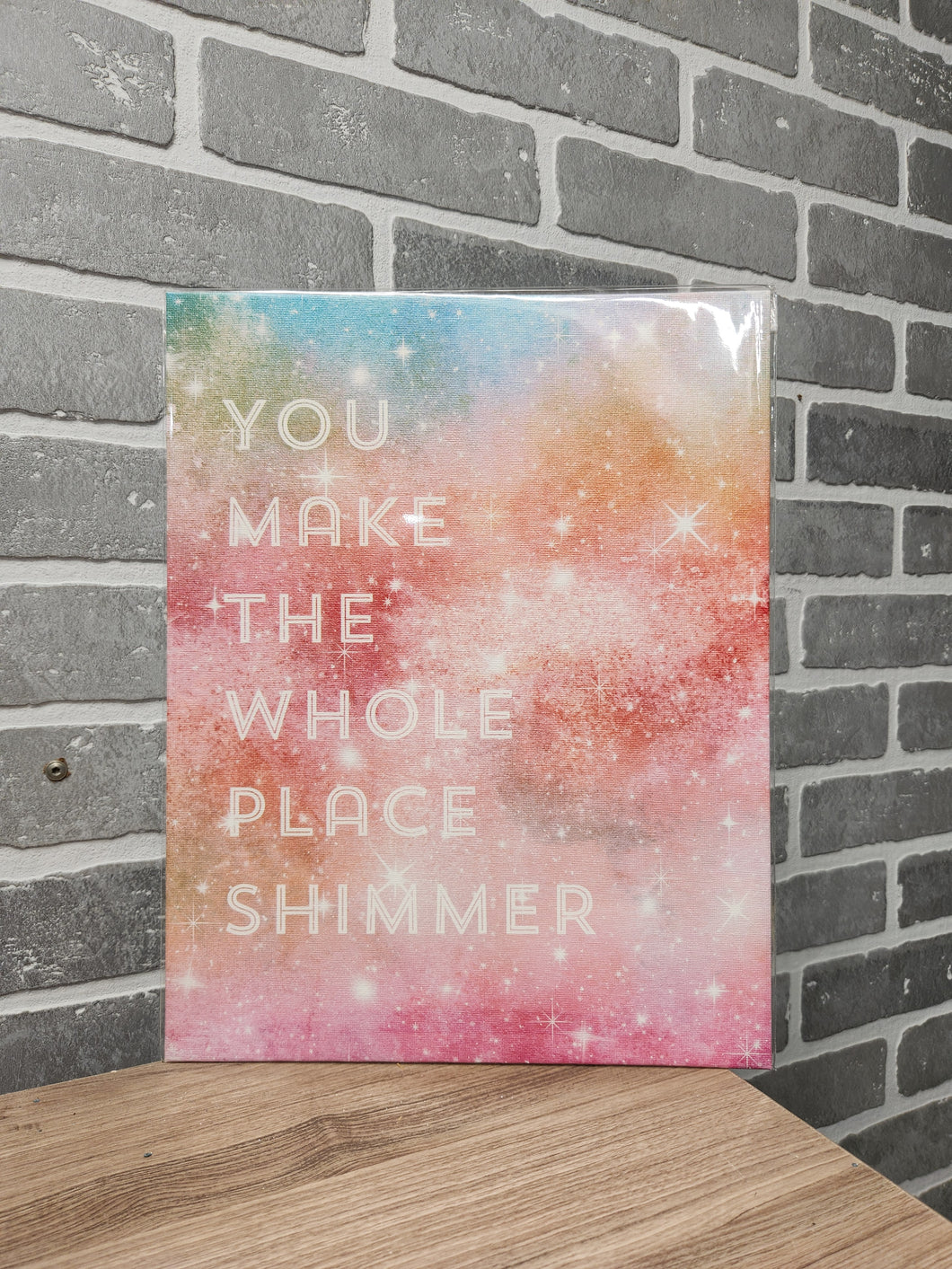 Shimmer 11x 14 canvas