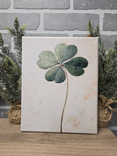Load image into Gallery viewer, Four-Leaf Clover Canvas Art-Wrapped Canvas
