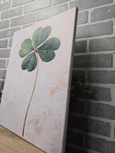 Load image into Gallery viewer, Four-Leaf Clover Canvas Art-Wrapped Canvas

