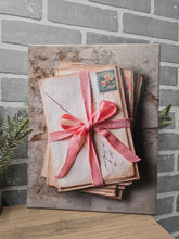 Load image into Gallery viewer, Vintage Letter Canvas Art-Flat canvas
