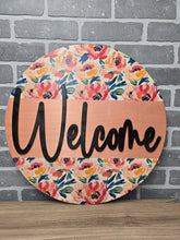 Load image into Gallery viewer, Tropical Pink Half Welcome
