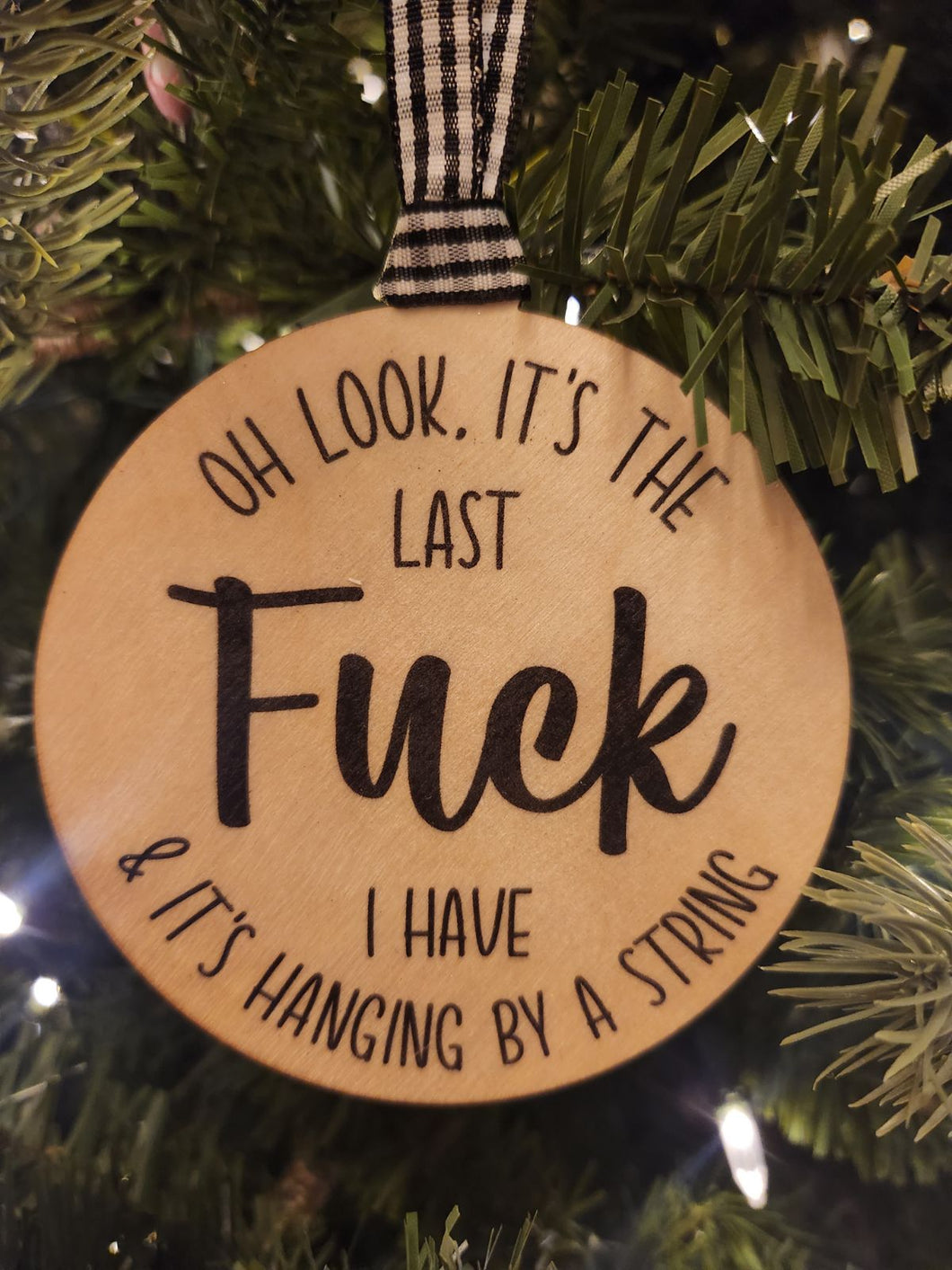 Last Fuck ornament