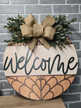 Load image into Gallery viewer, Boho Modern Welcome Door Hanger
