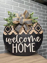 Load image into Gallery viewer, Welcome Home Aztec Door hanger
