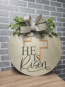 He is risen door hanger