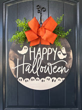 Load image into Gallery viewer, Smoky Happy Halloween Door Hanger
