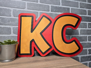 Block KC Door sign