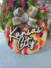 Load image into Gallery viewer, Paintbrush Kansas City Door hanger
