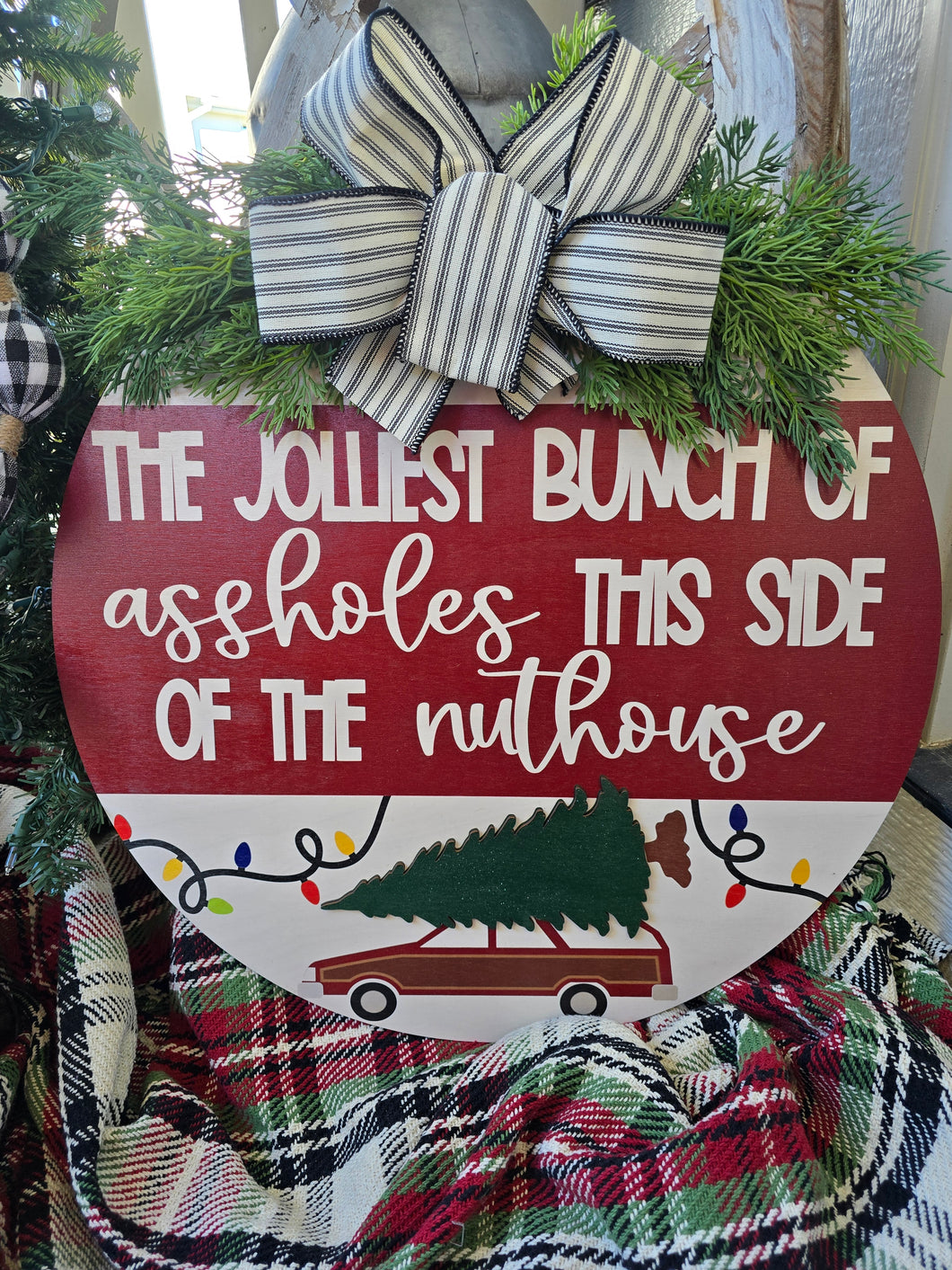 Jolly Assholes 2025 Door Hanger