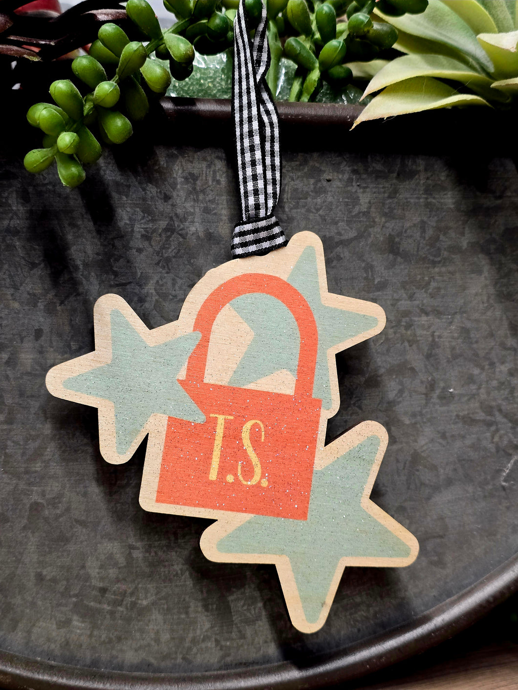T.S Lock Ornament