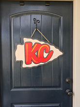 Load image into Gallery viewer, KC Bubble Arrowhead Door Hanger
