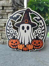 Load image into Gallery viewer, Ghost witch Door hanger
