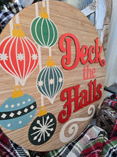 Load image into Gallery viewer, Deck The Halls Door Hanger
