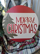 Load image into Gallery viewer, Merry Christmas Cut out Tree
