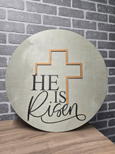 Load image into Gallery viewer, He is risen door hanger
