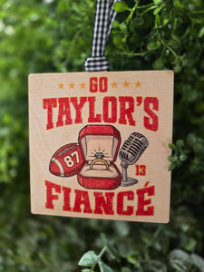 Taylors Fiance ornament
