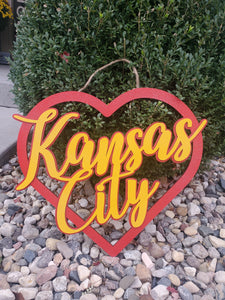 Kansas City Multi-layered Heart