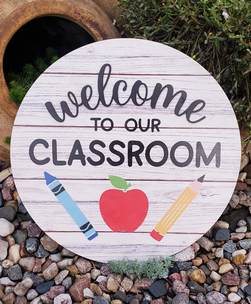 Signboard Classroom Welcome Sign For Classroom Door