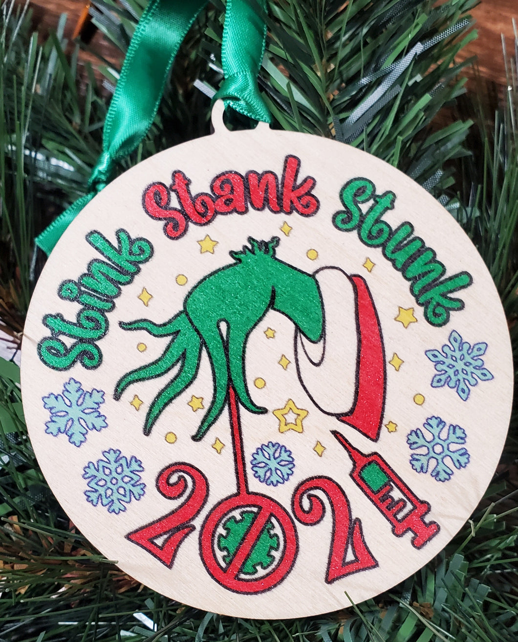 Stink Stank Stunk 2021 Ornament