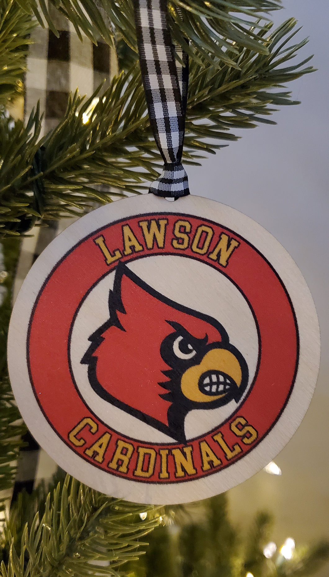 Lawson Cardinals Ornament