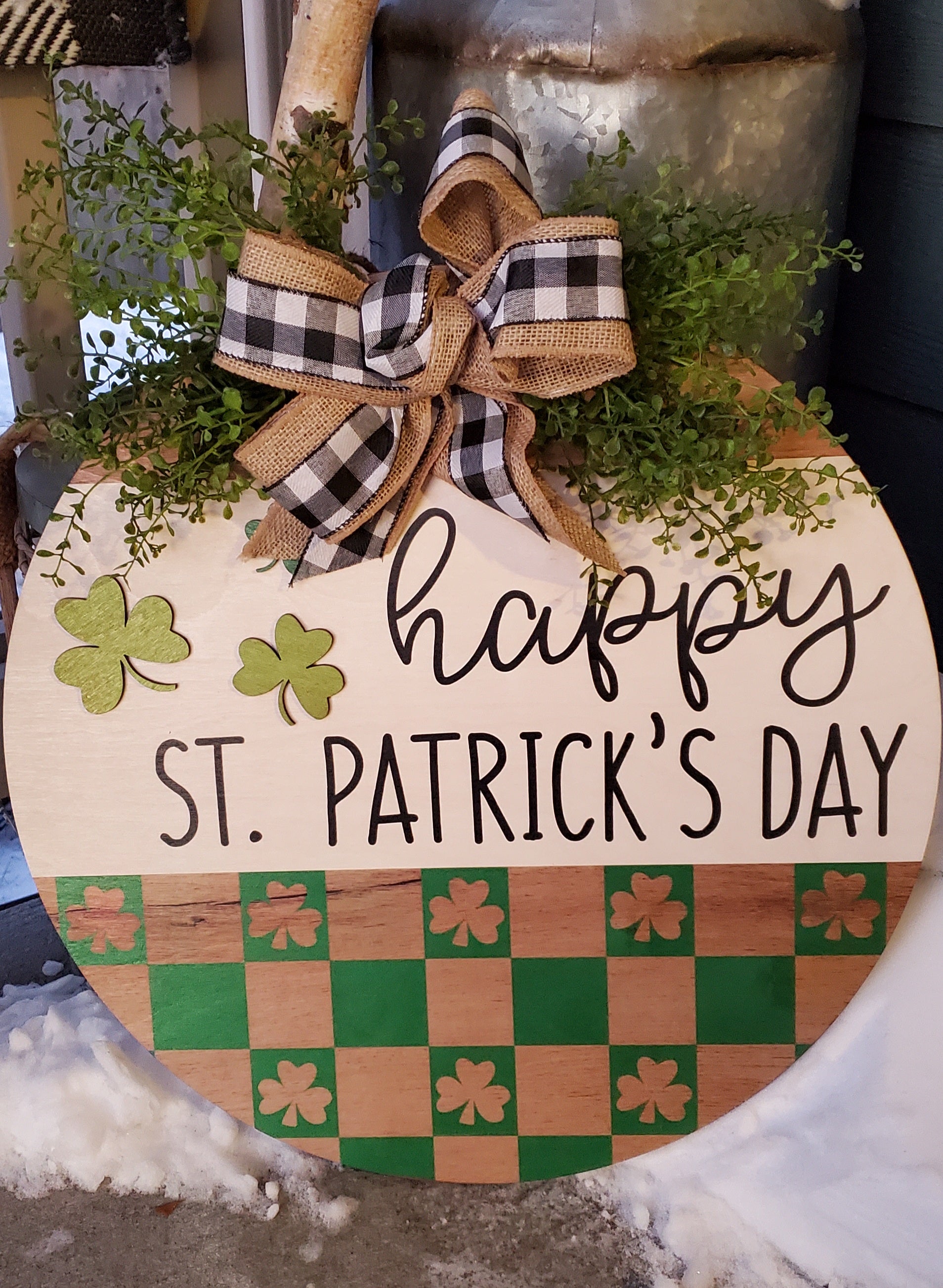 St. Patrick’s Day purchases Door Hanger