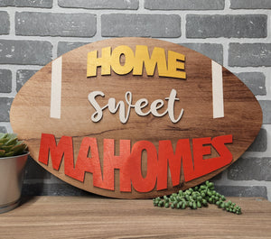 Home sweet Mahomes football