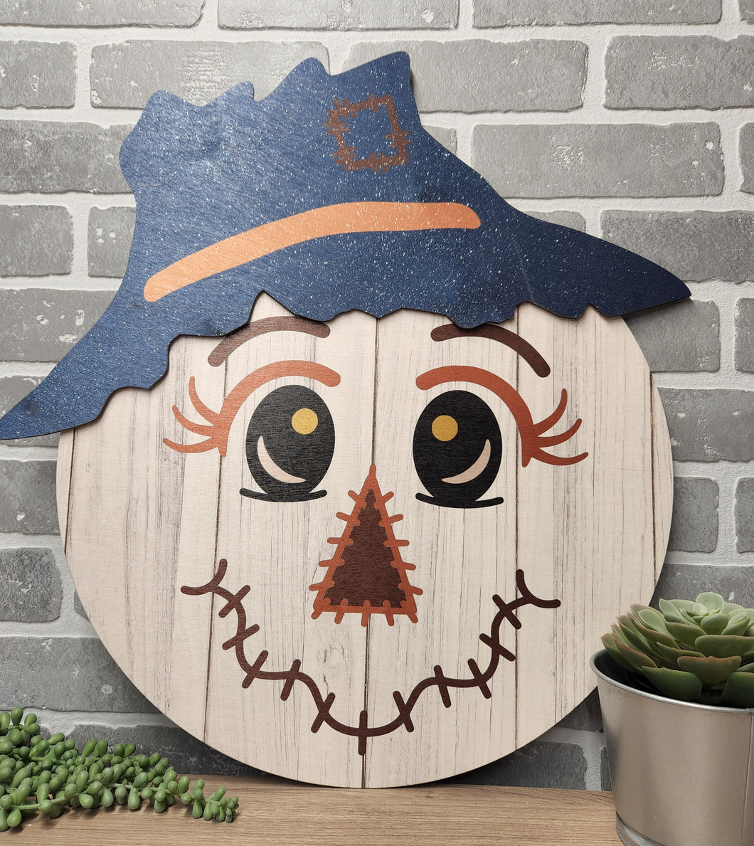 Scarecrow Door Hanger