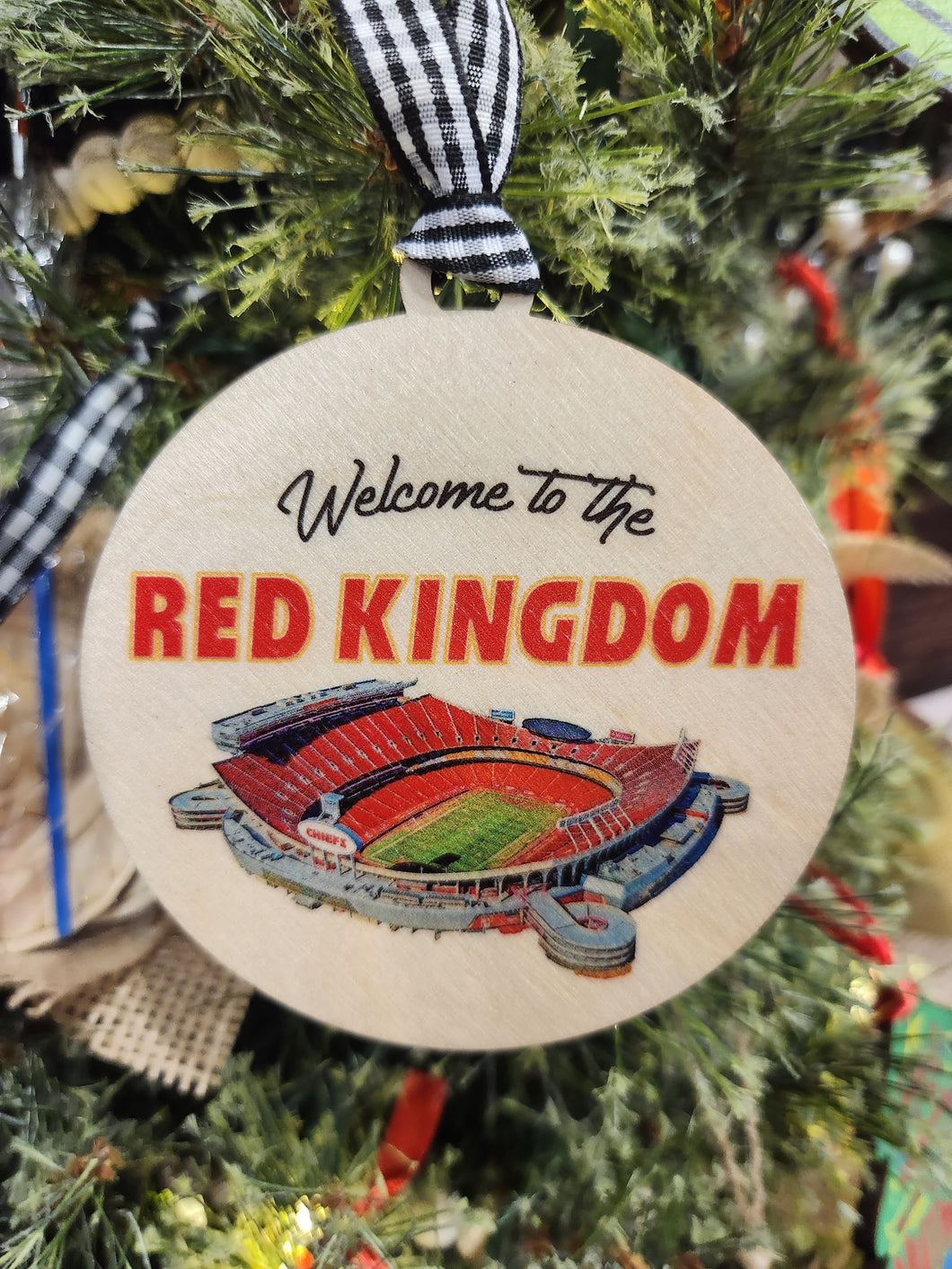 Red Kingdom Stadium Ornament